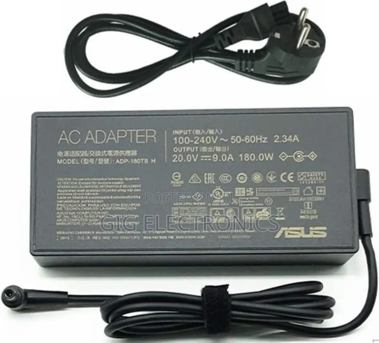 Asus Charger 180w - Zephyrus - Rog - Tuf