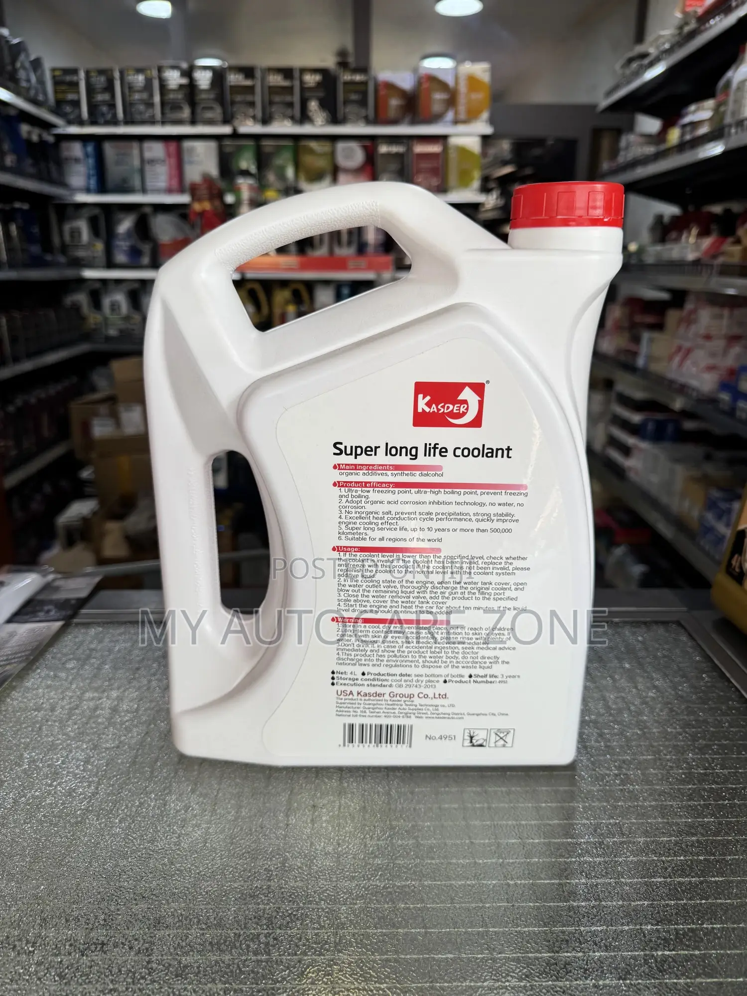Waterless Radiator Coolant - Water Free - 100% Oil Base Coolant Kasder