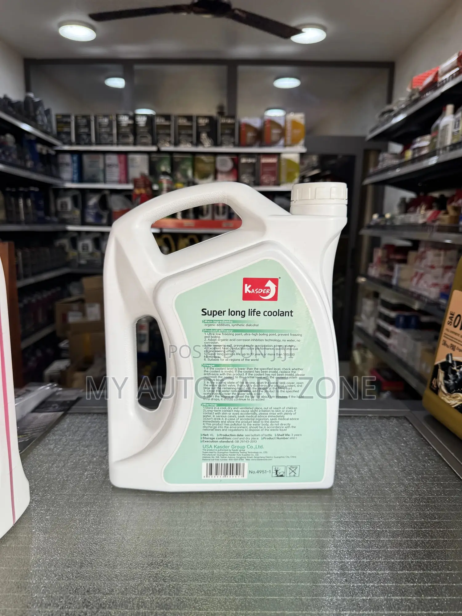 Waterless Radiator Coolant - Water Free - 100% Oil Base Coolant Kasder