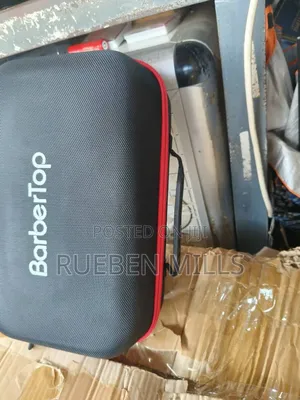 Portable Barber Supplies Tools Barbering Machine Hair Clipper Hand Bag