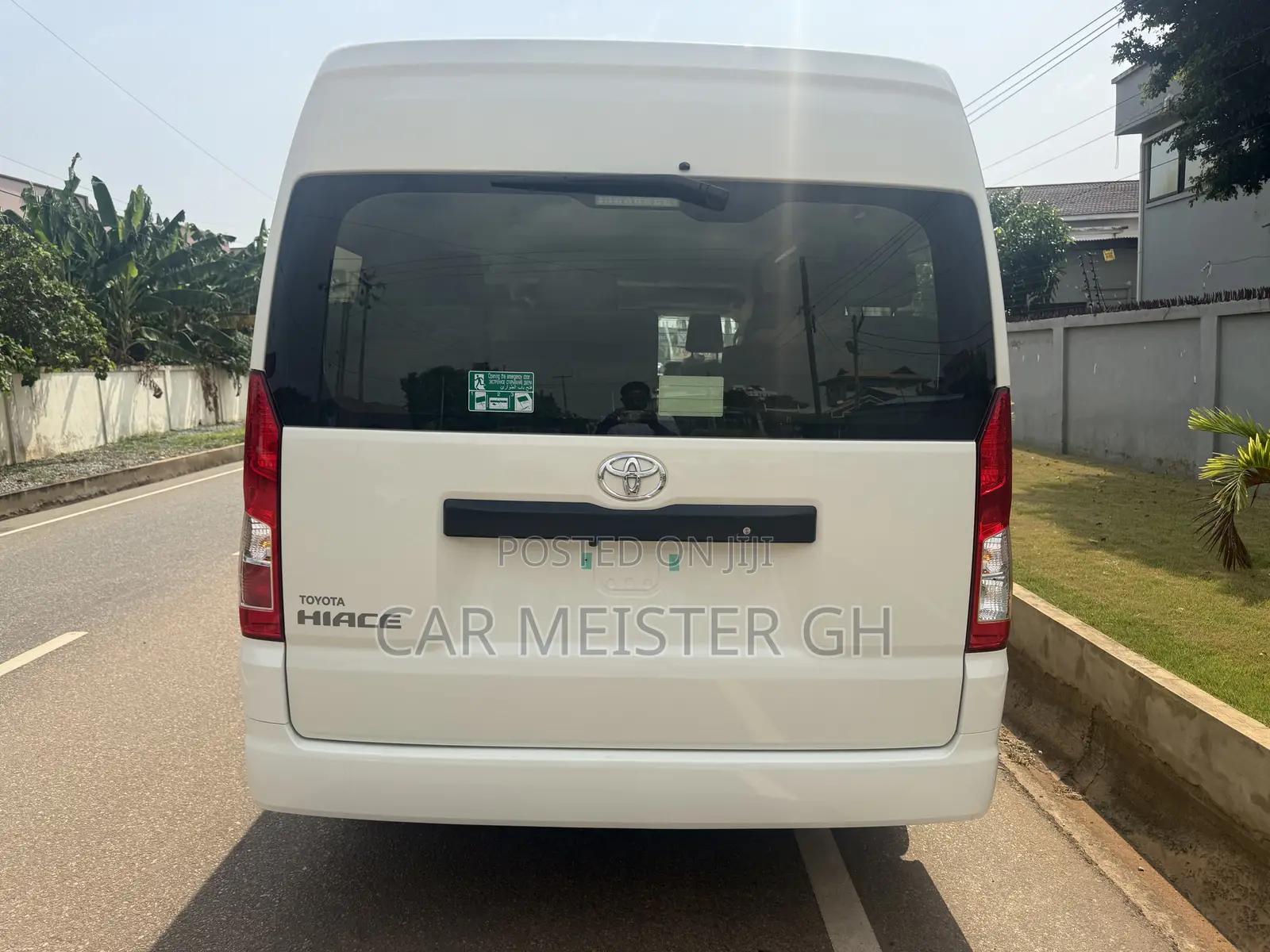 New Toyota HiAce 2025 White