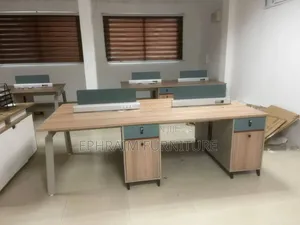 Open 4 in 1 Wooden Workstation