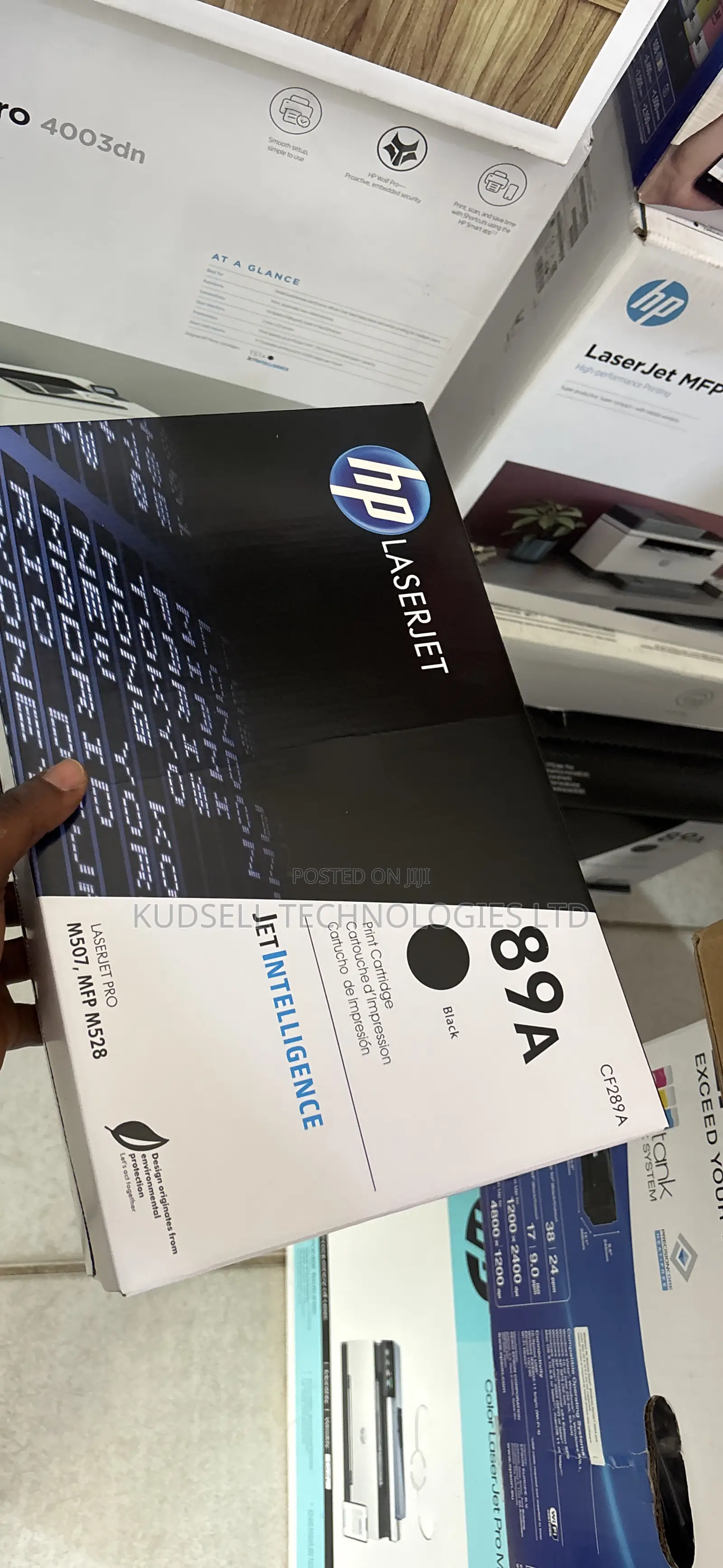 Hp 89a Black Laserjet Toner Cartridge (Cf289a)