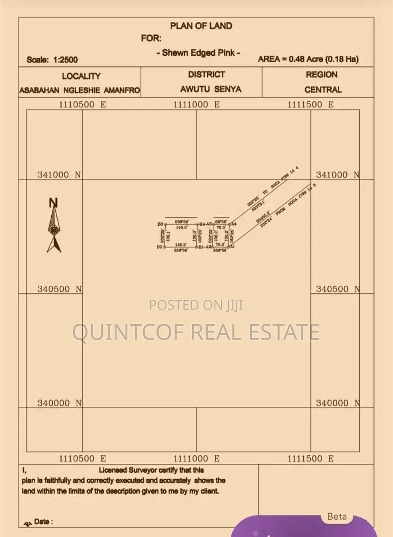 Certified Site Plan