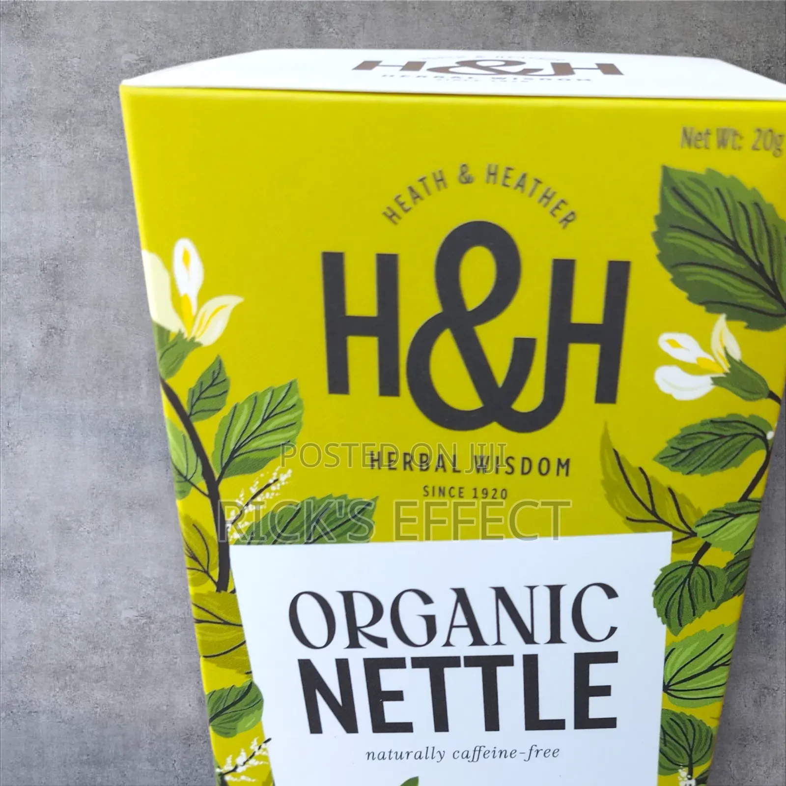 H&H Organic Nettle 20 Tea Bags