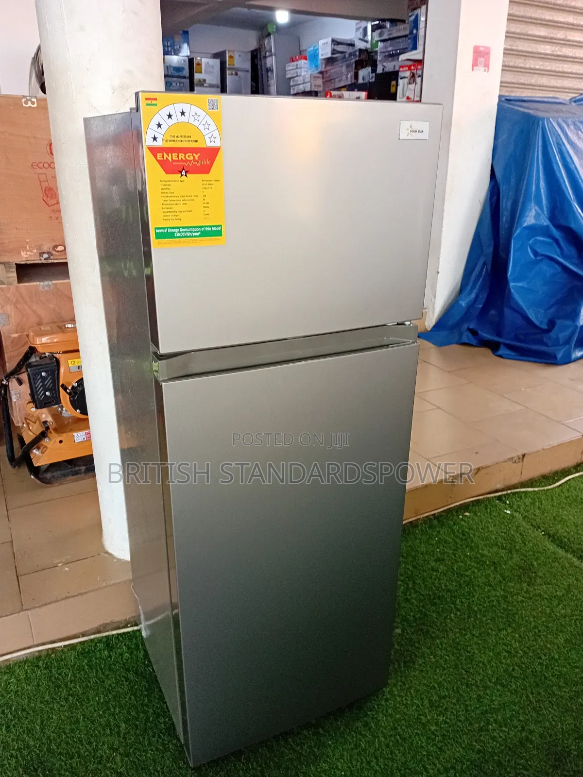 Goldstar Family Size 210l Goldstar Double Door Fridge