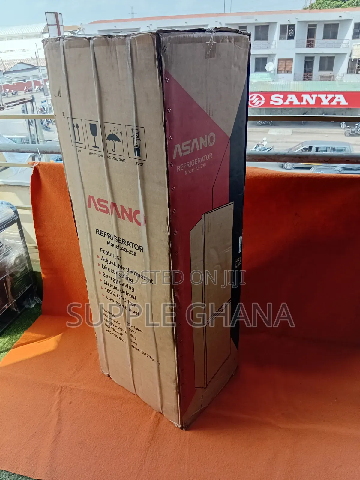 Asano 230l Double Door Refrigerator – Energy Efficient Cooling
