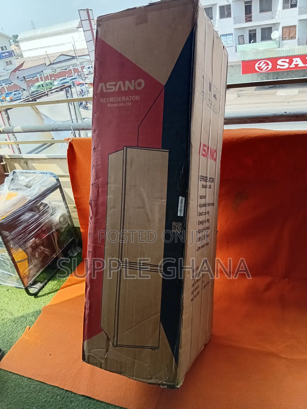 Asano 230l Double Door Fridge for Home Office Use