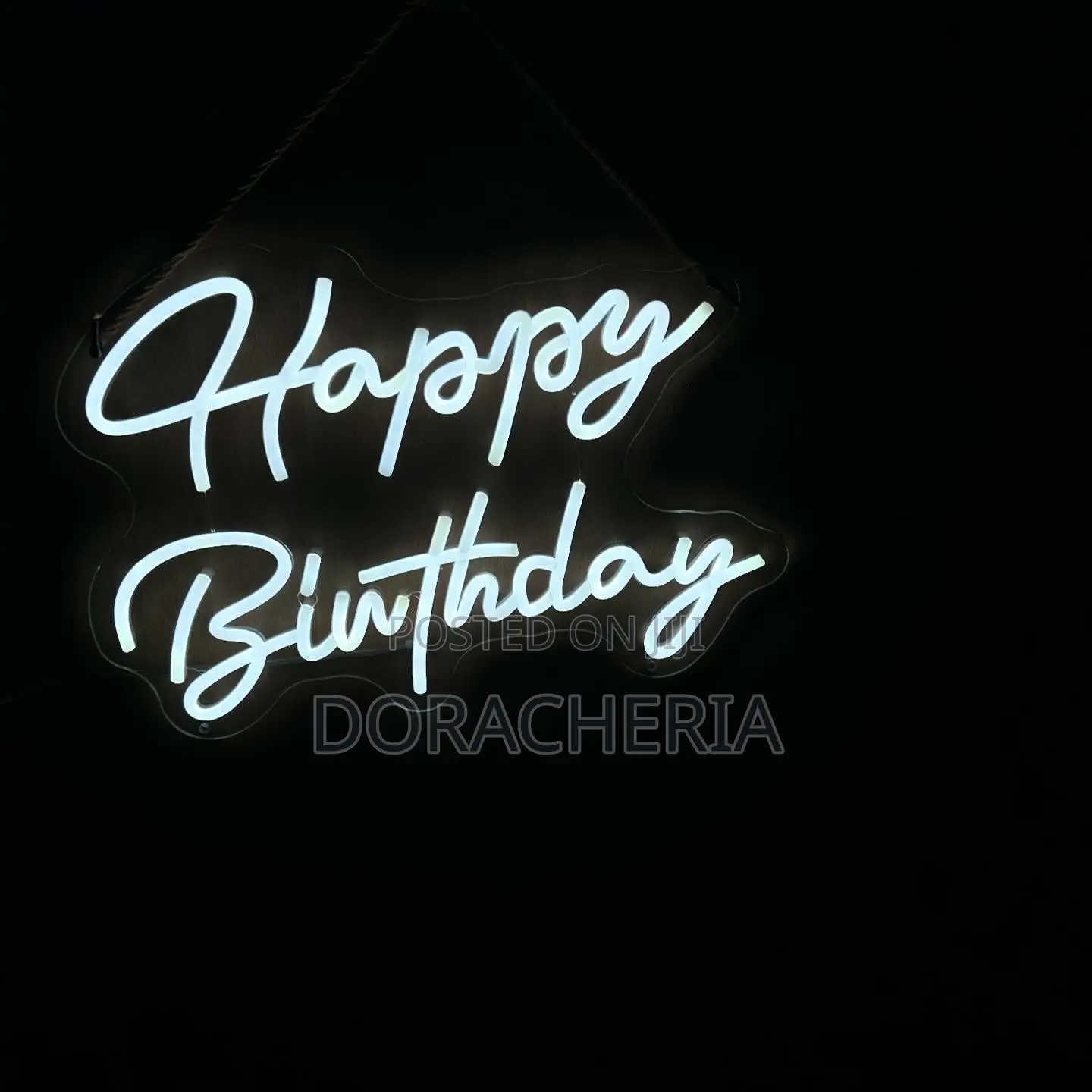 Happy Birthday Neon Light