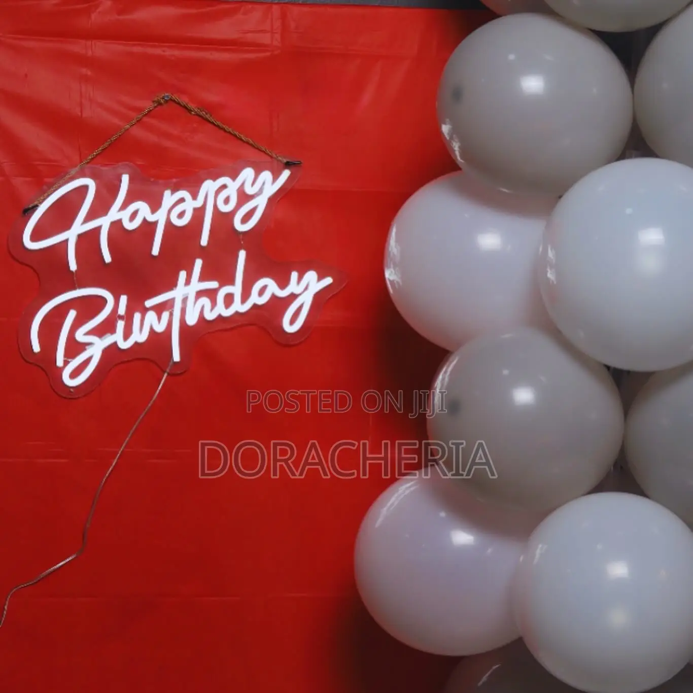 Happy Birthday Neon Light