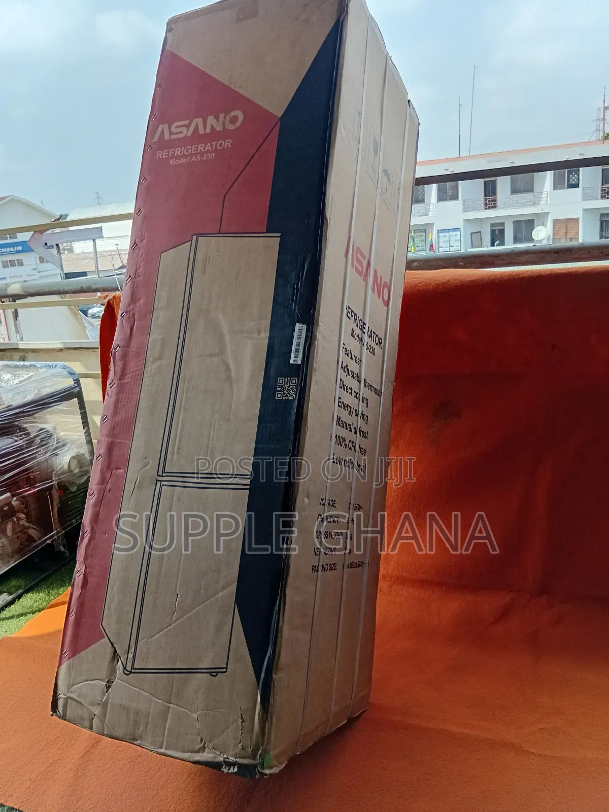 Asano 230l Double Door Refrigerator – Sleek Durable Build