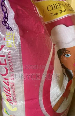 Millicent Rice 5kg Going for 70 Cedis