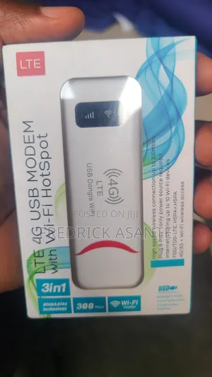3in1 Lte 4g Asn Modem With Wi-fi Hotspot