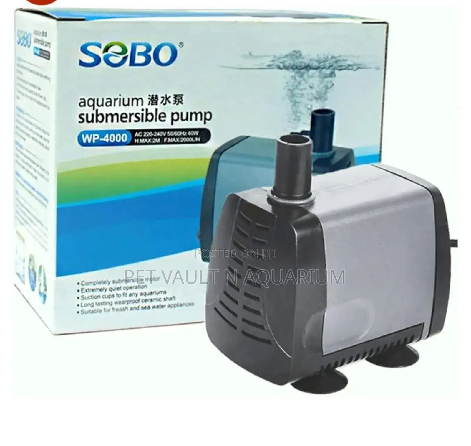 Submersible Pump Sobo(105 Watt)