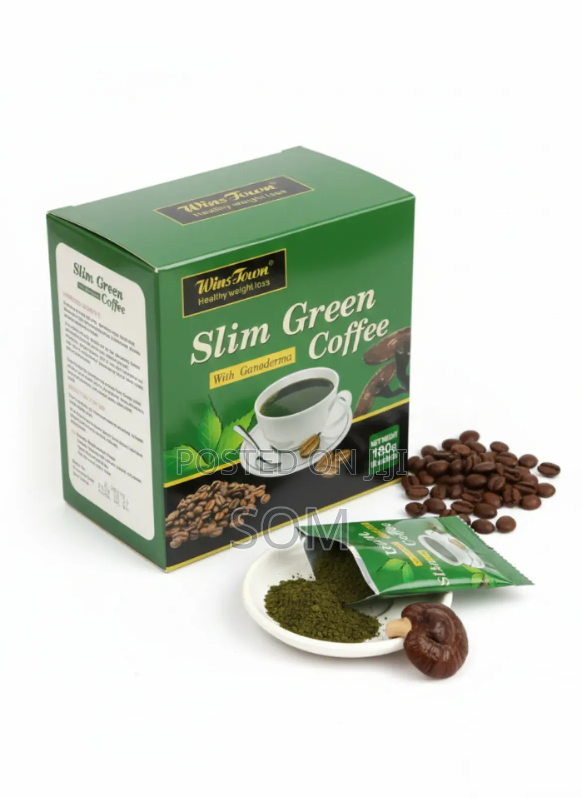Slim Green Coffee With Ganoderma