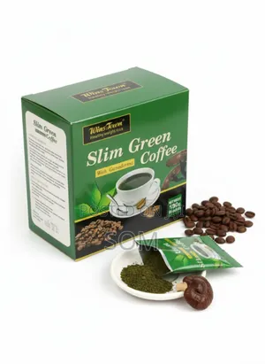 Slim Green Coffee With Ganoderma