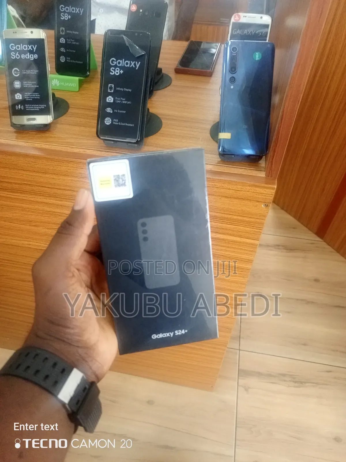 New Samsung Galaxy S24 Plus 256 GB Black