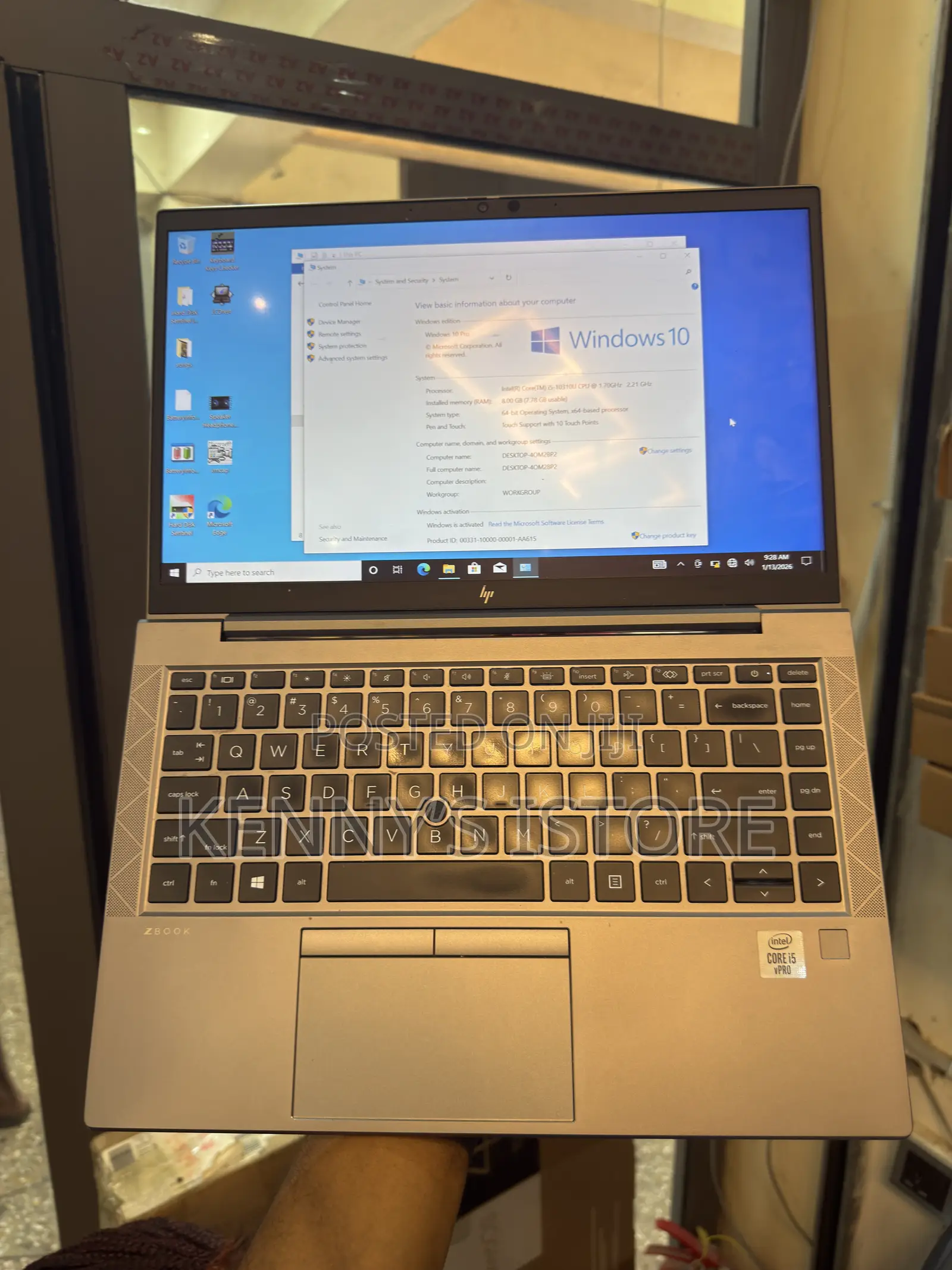 New Laptop HP ZBook Firefly 14 G7 8GB Intel Core I5 SSD 256GB