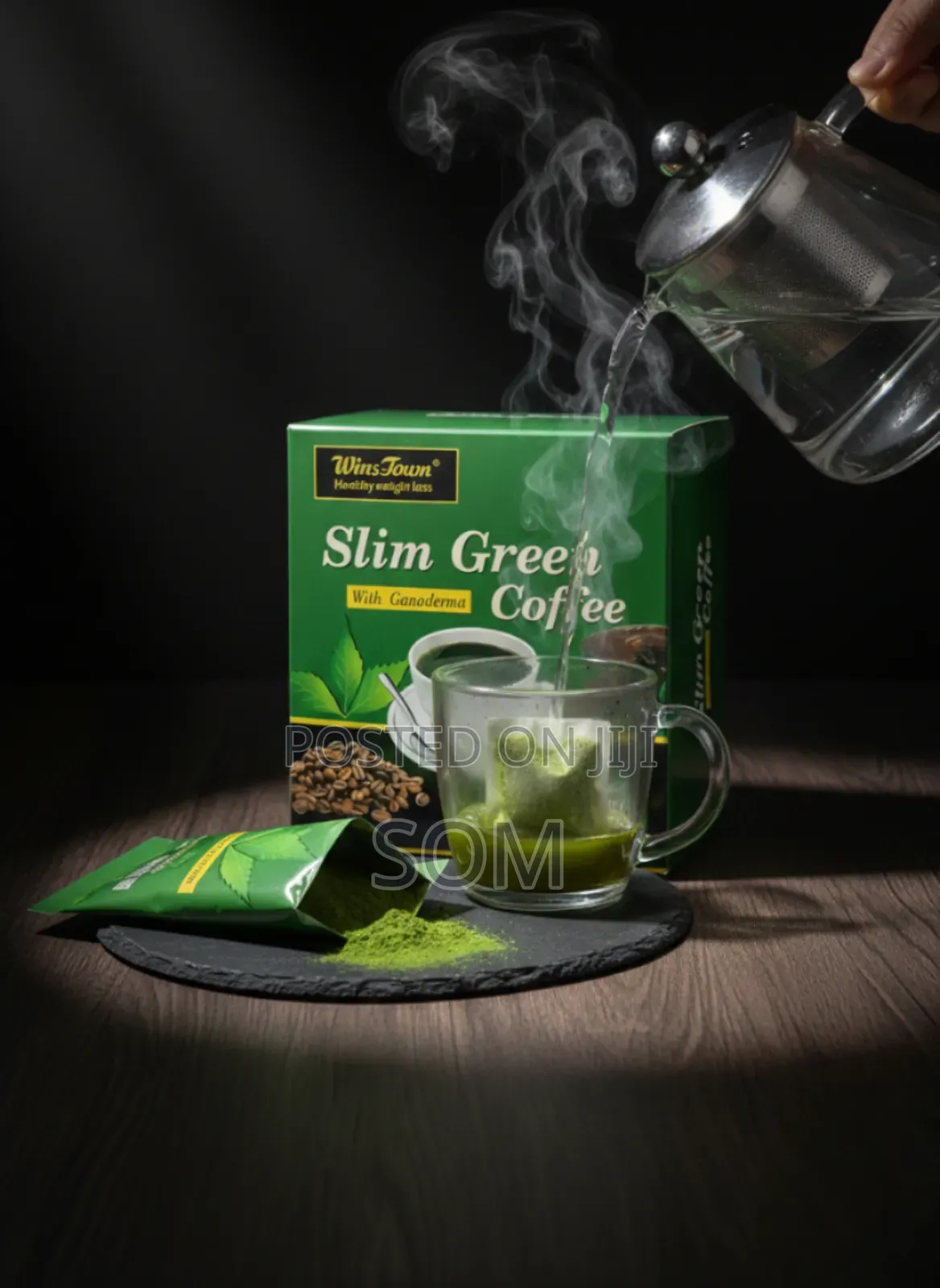 Slim Green Coffee With Ganoderma