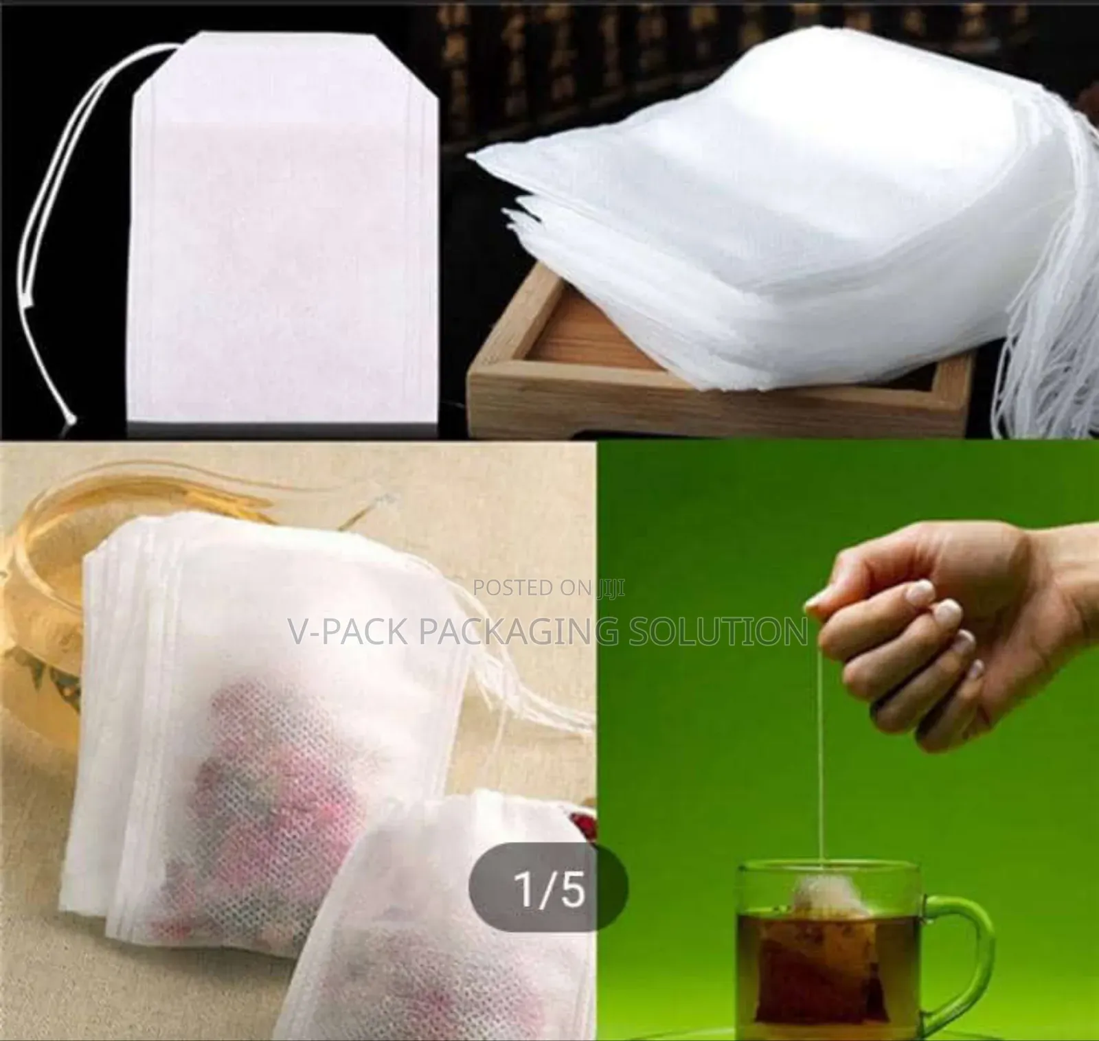 Tea Bags (Empty)