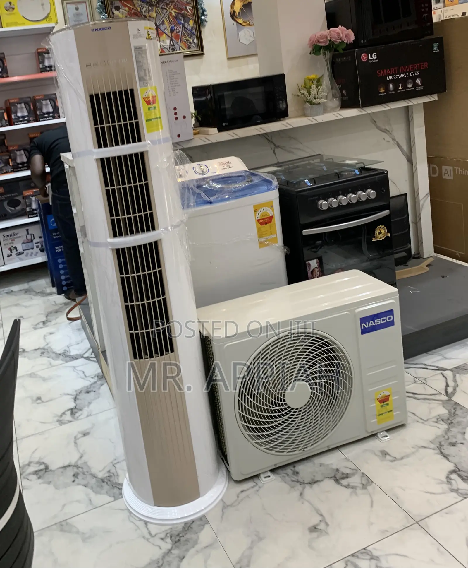 High Efficiency Nasco 2.5hp Floor Standing Air Conditioner(White)