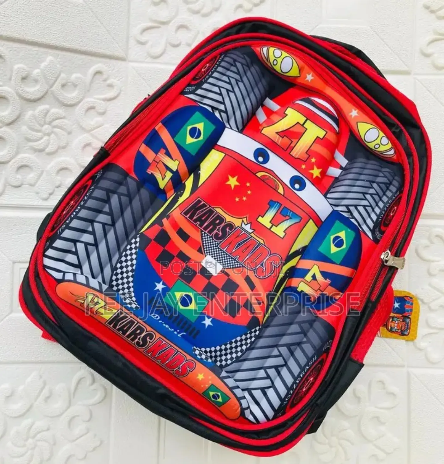 Kids Cartoon School Bag - Spacious Strong