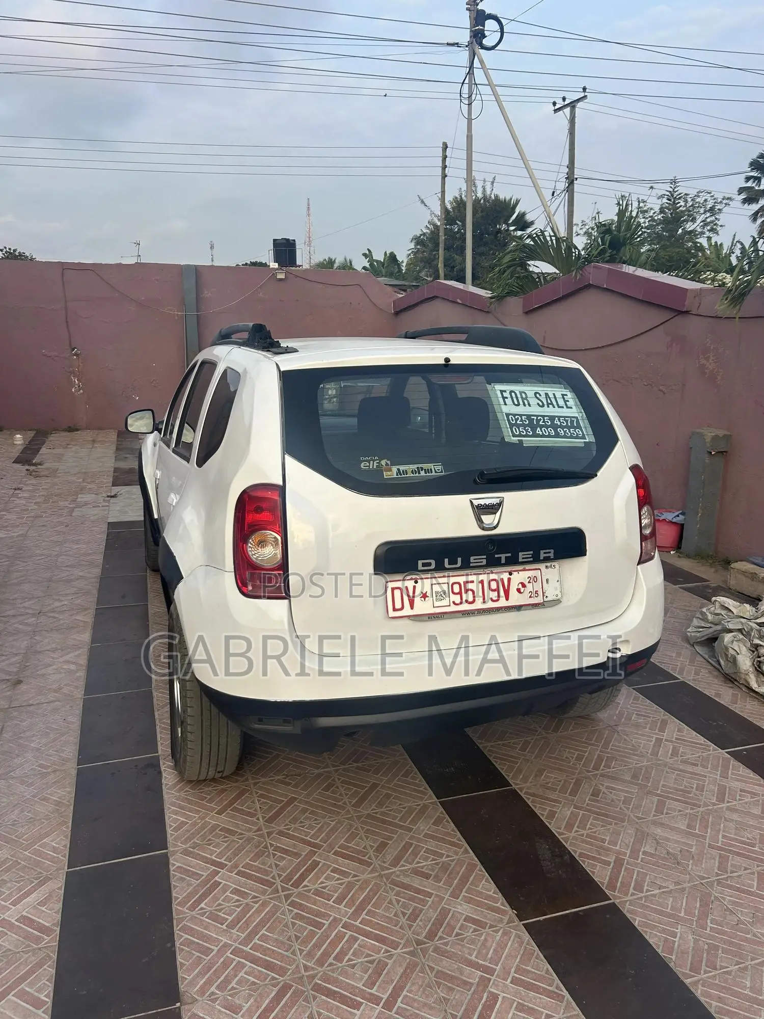 Renault Duster 2014 White