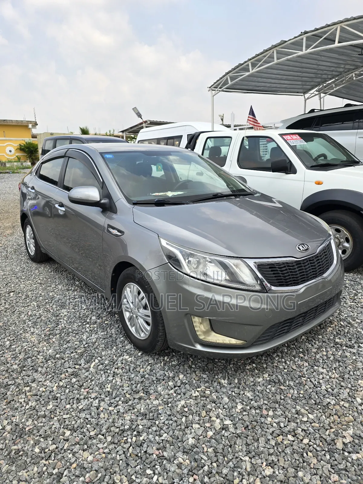 Kia Rio EX 4dr Sedan (1.6L 4cyl 6A) 2013 Gray