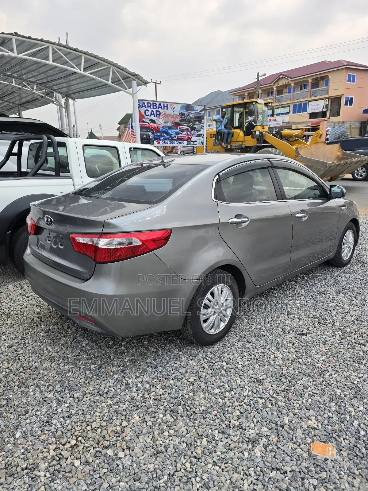 Kia Rio EX 4dr Sedan (1.6L 4cyl 6A) 2013 Gray