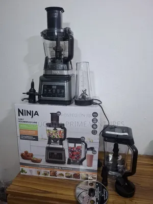 3-in-1 Ninja Auto-Iq Food Processor/Blender/Jug From Germany 