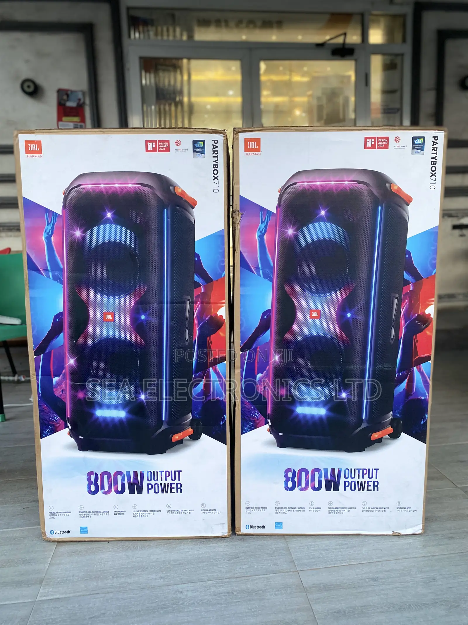 Jbl Partybox 710 Portable Bluetooth Speaker – Black