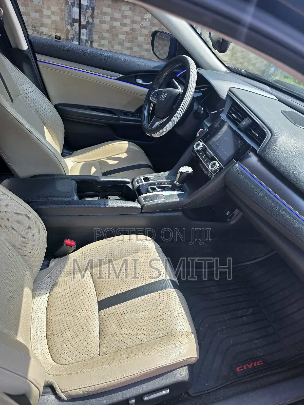 Honda Civic Touring 4dr Sedan (1.5L 4cyl) 2016 Black