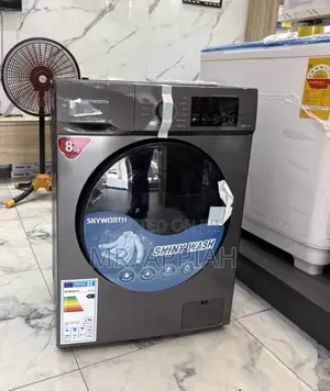 Brand New Skyworth 8kg Front Load Electric Washing Machine.