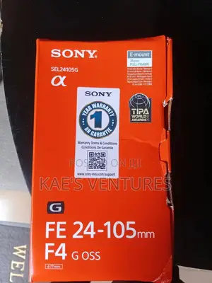 Sony Fe 24-105mm F/4g Oss Lens