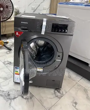 Sealed in Stock Skyworth 8kg Fully Auto Washing Machine(Gray) 