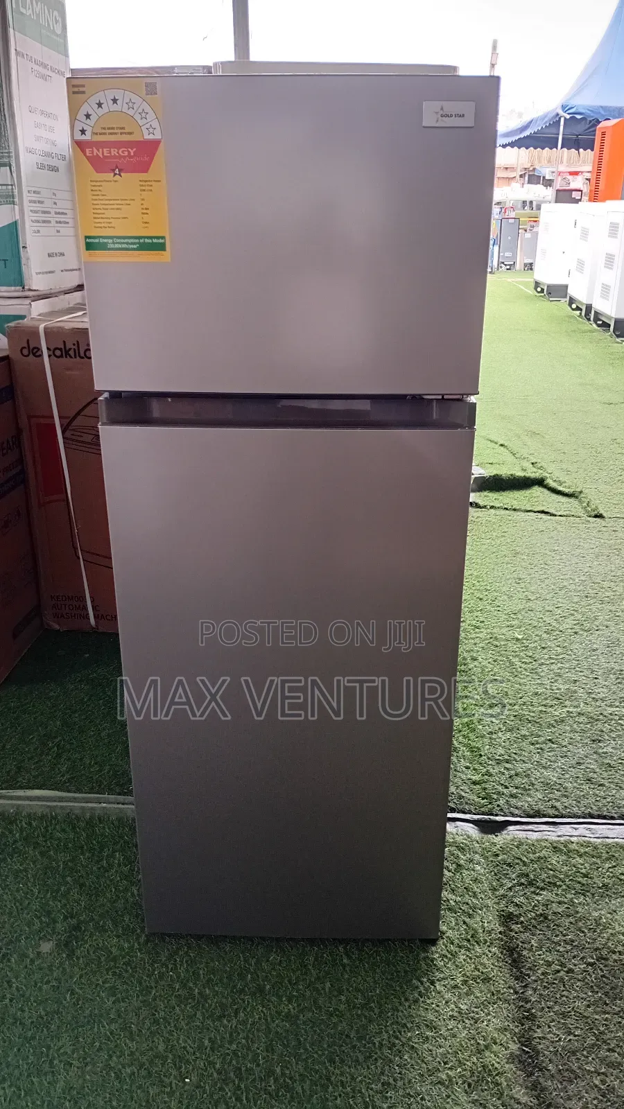 Goldstar 210l Fridge Freezer – Strong Motor, Silent