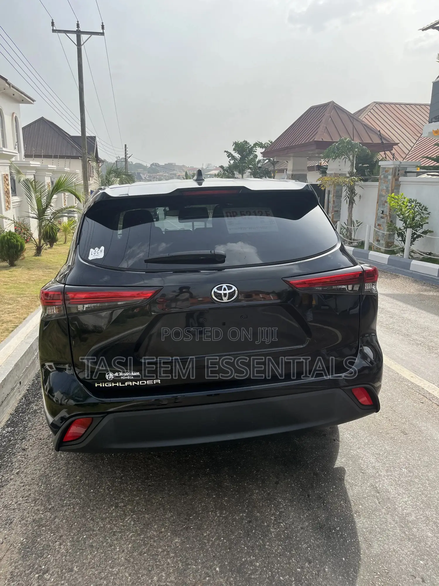 Toyota Highlander L 2022 Black