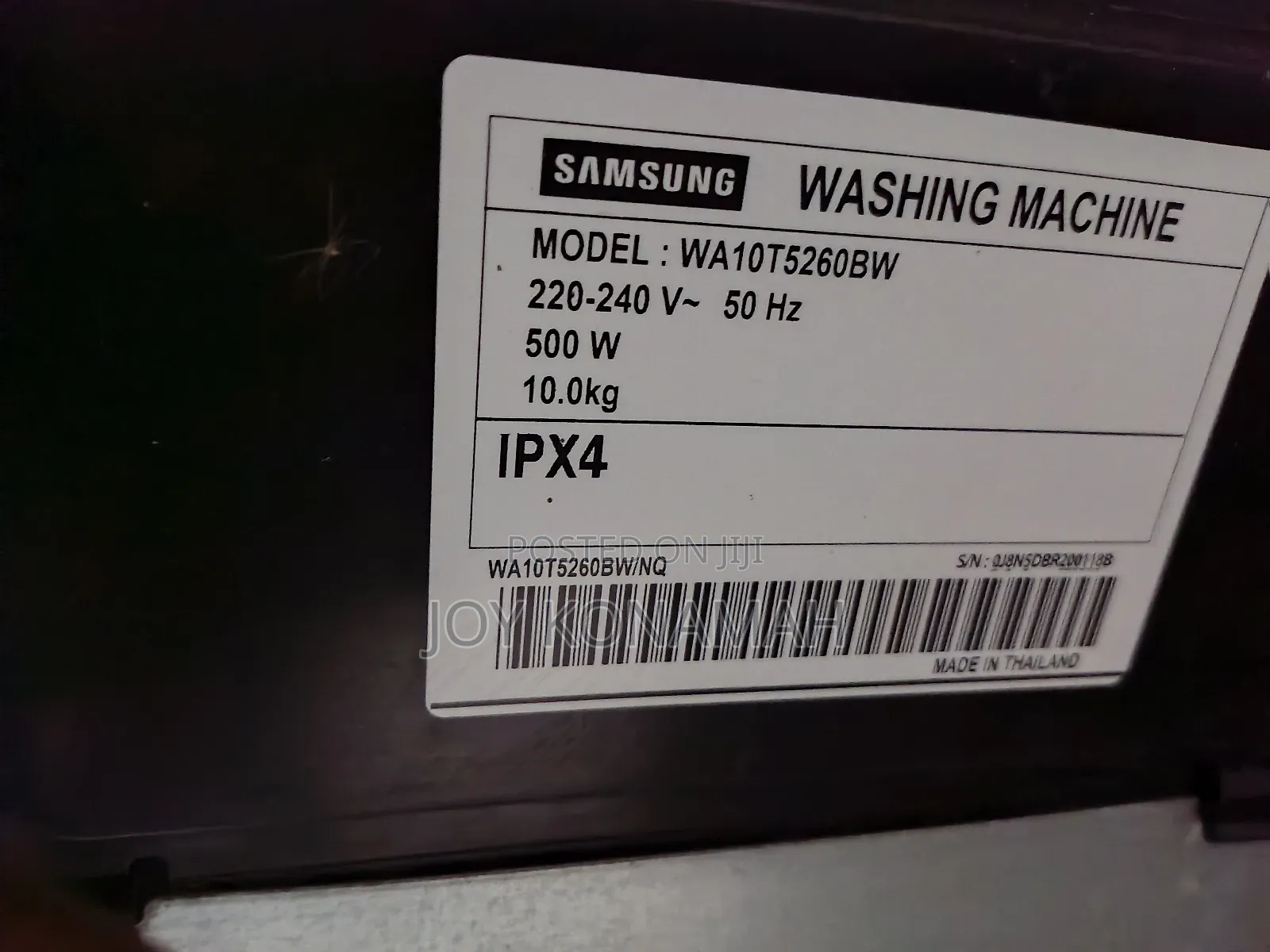 Samsung 10kg Washing Machine
