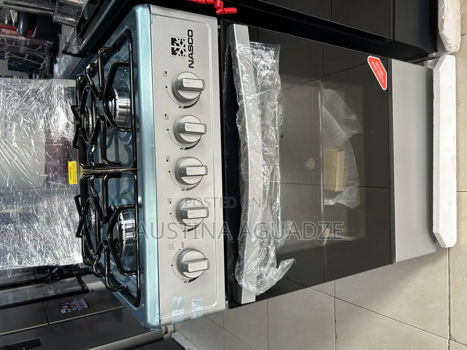 Nasco 50 X50 Gas Oven With Grill