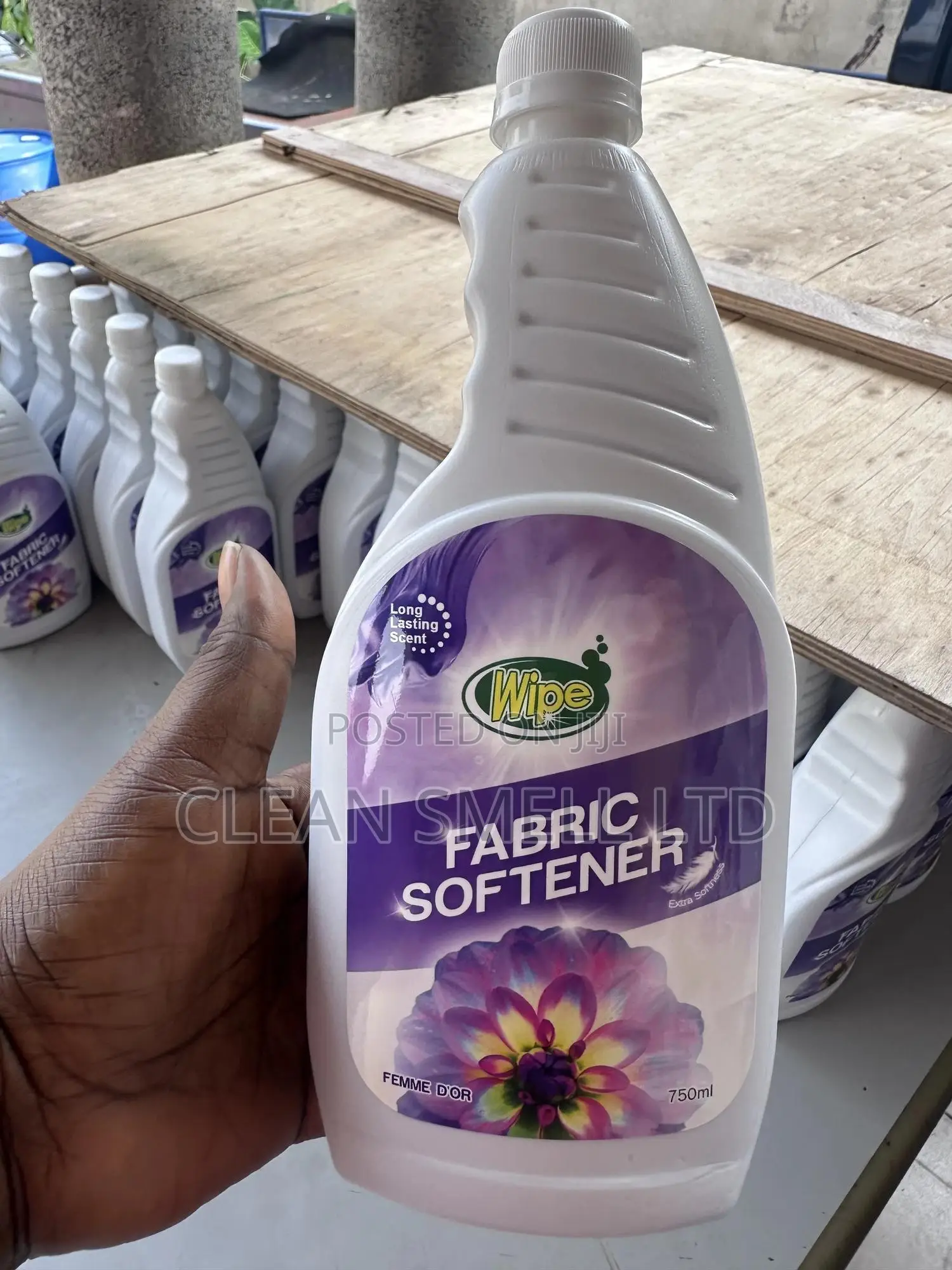 Wipe Fabric Softener