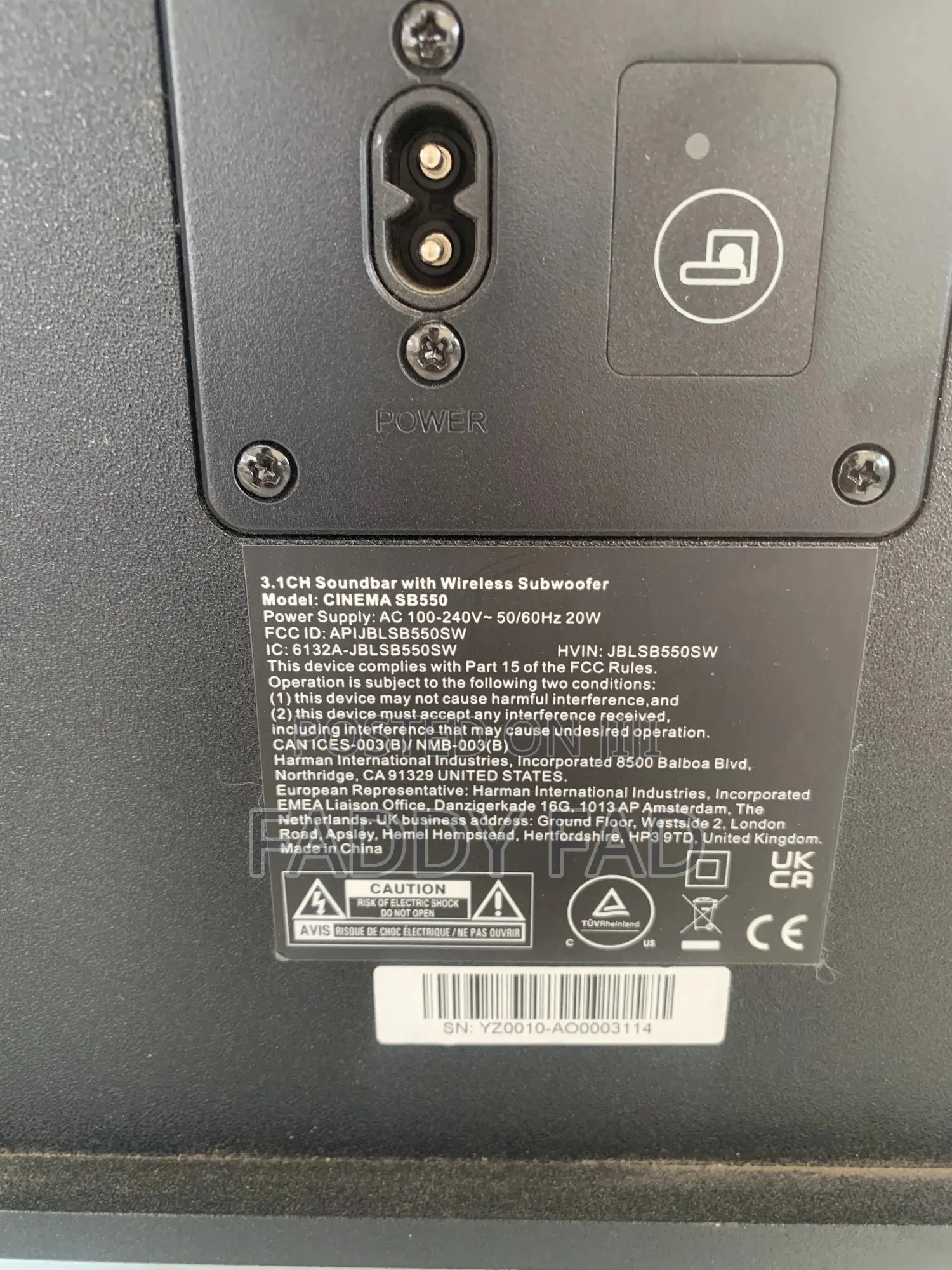 JBL Cinema Sb560,Sb550