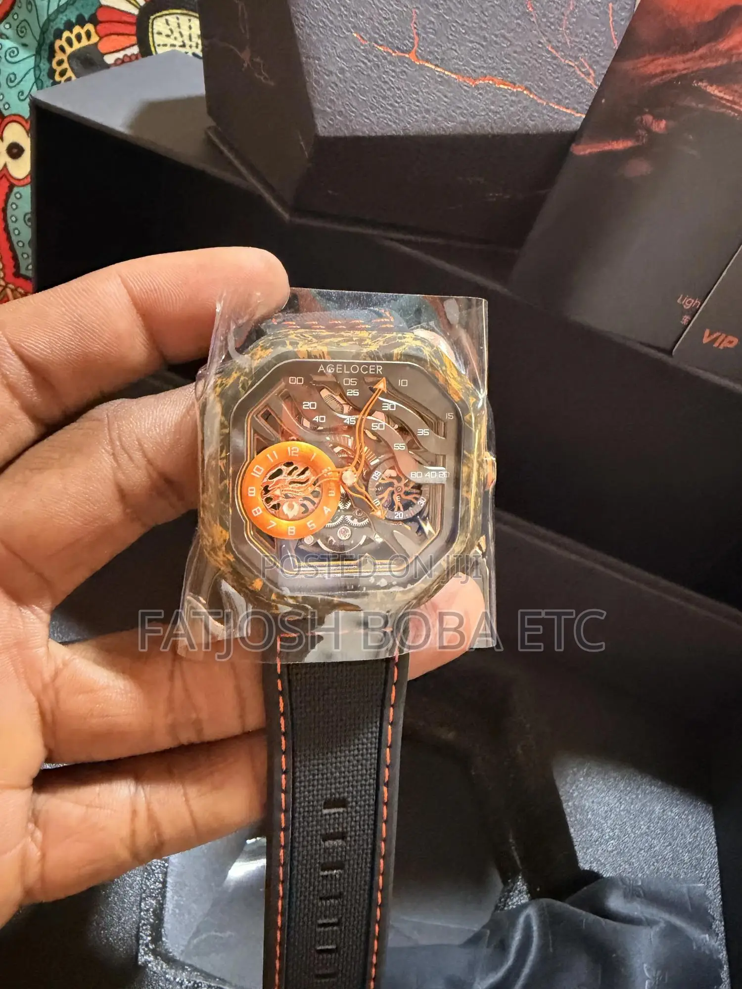 Agelocer Volcano Series Watch (Limited Edition)