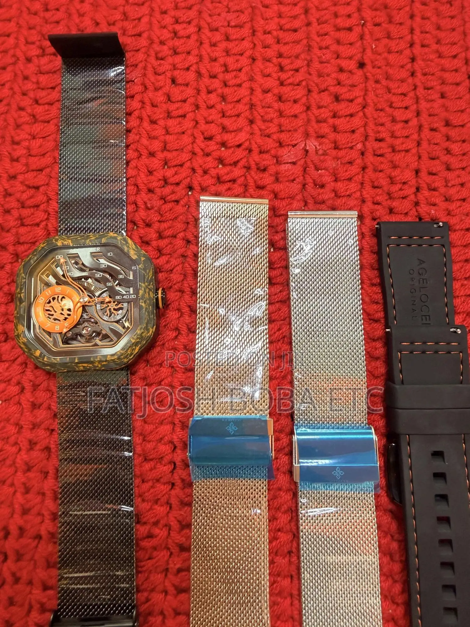 Agelocer Volcano Series Watch (Limited Edition)
