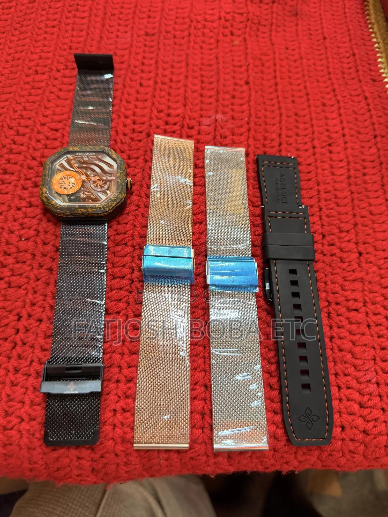 Agelocer Volcano Series Watch (Limited Edition)