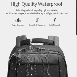 Black Pl Power Hard-shell Laptop Backpack
