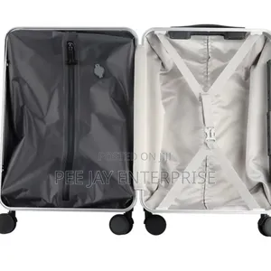Black Polycarbonate Hardside Carry-on With A Front-opening Compartment