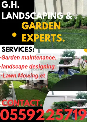 The Best Garden Services and Landscaping in Accra.