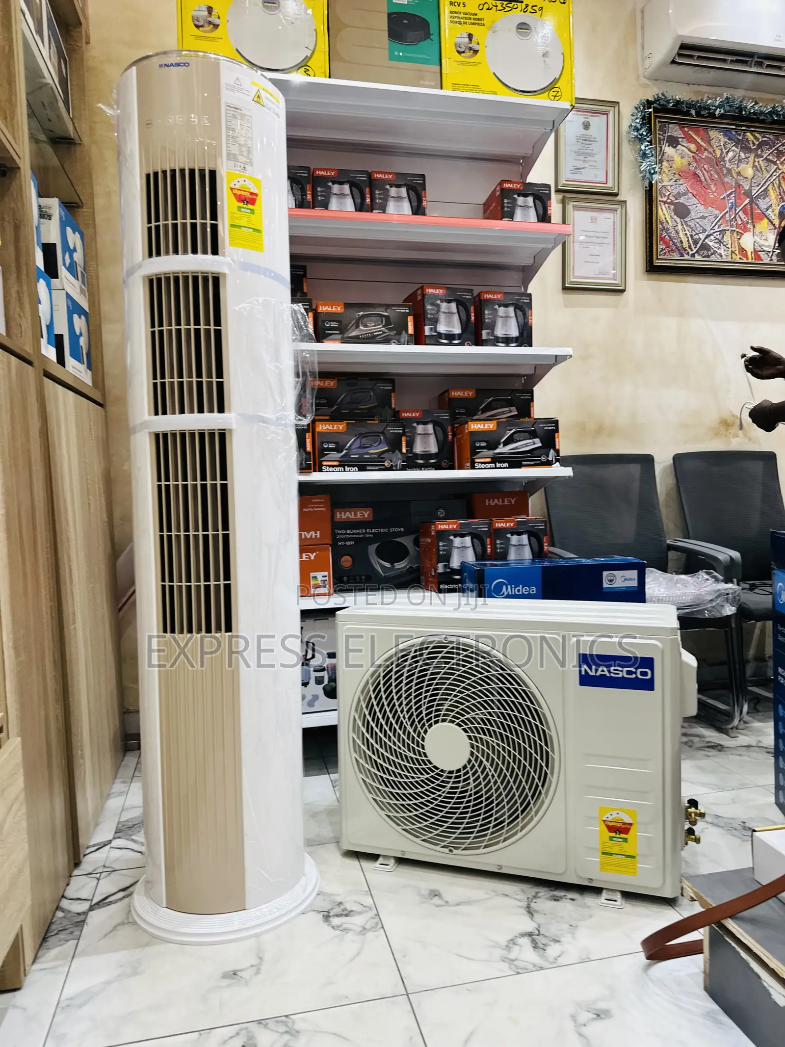 Get a New Nasco 2.5hp Rounded Air Conditioner Floor