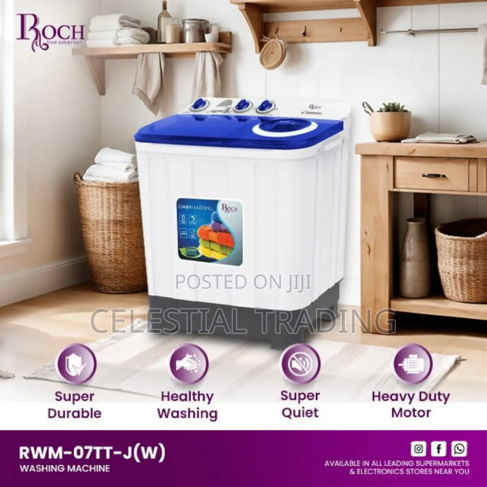 7kg Roch Washing Machine