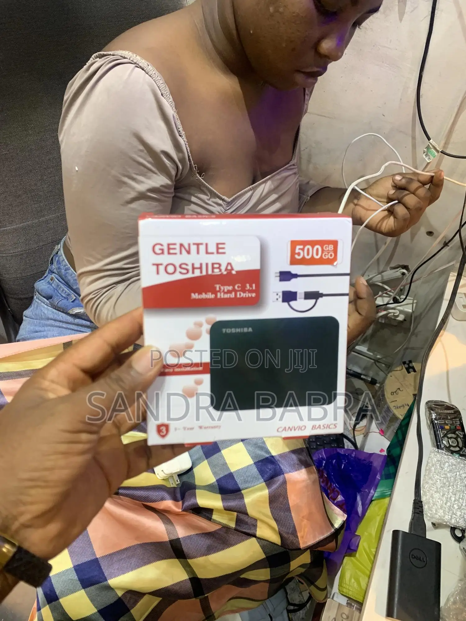 500gb Gentle Toshiba External